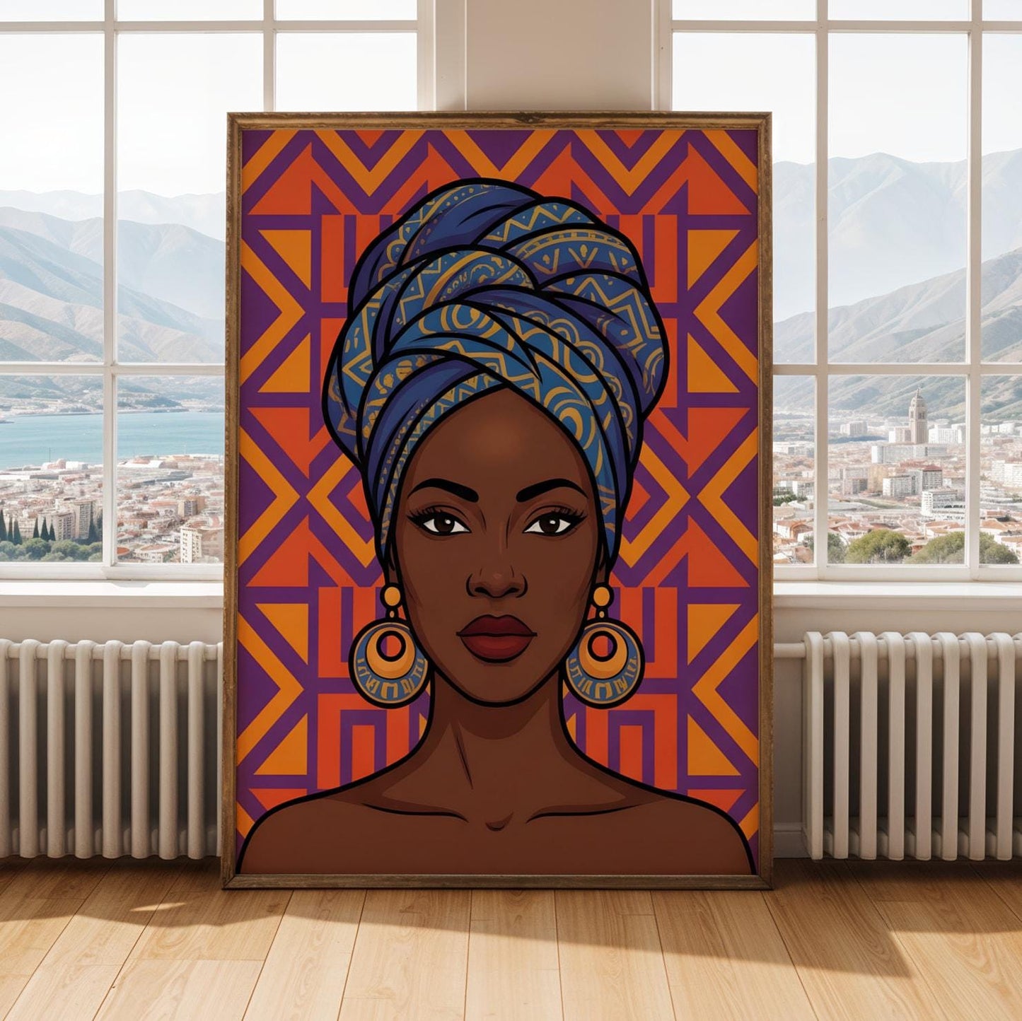 African Queen Wall Art Print III Soluna Soul