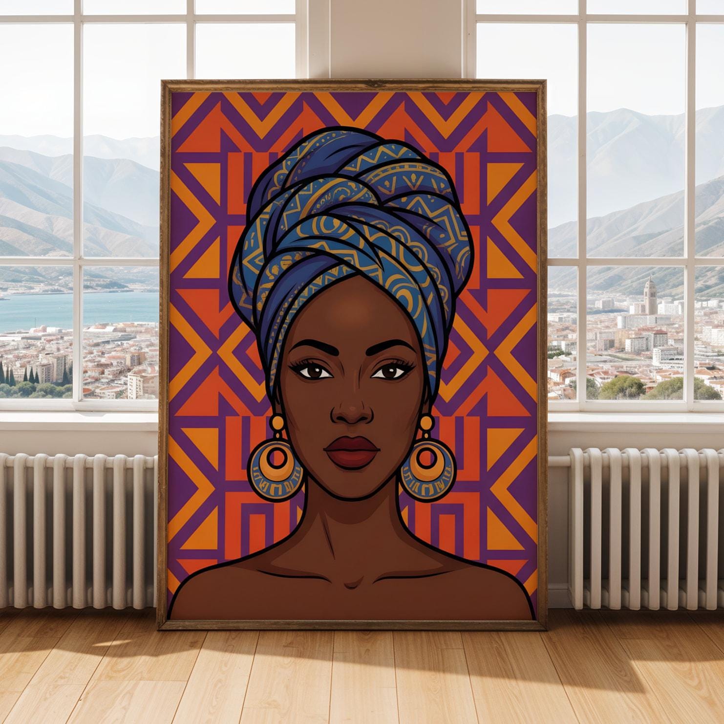 African Queen Wall Art Print III Soluna Soul