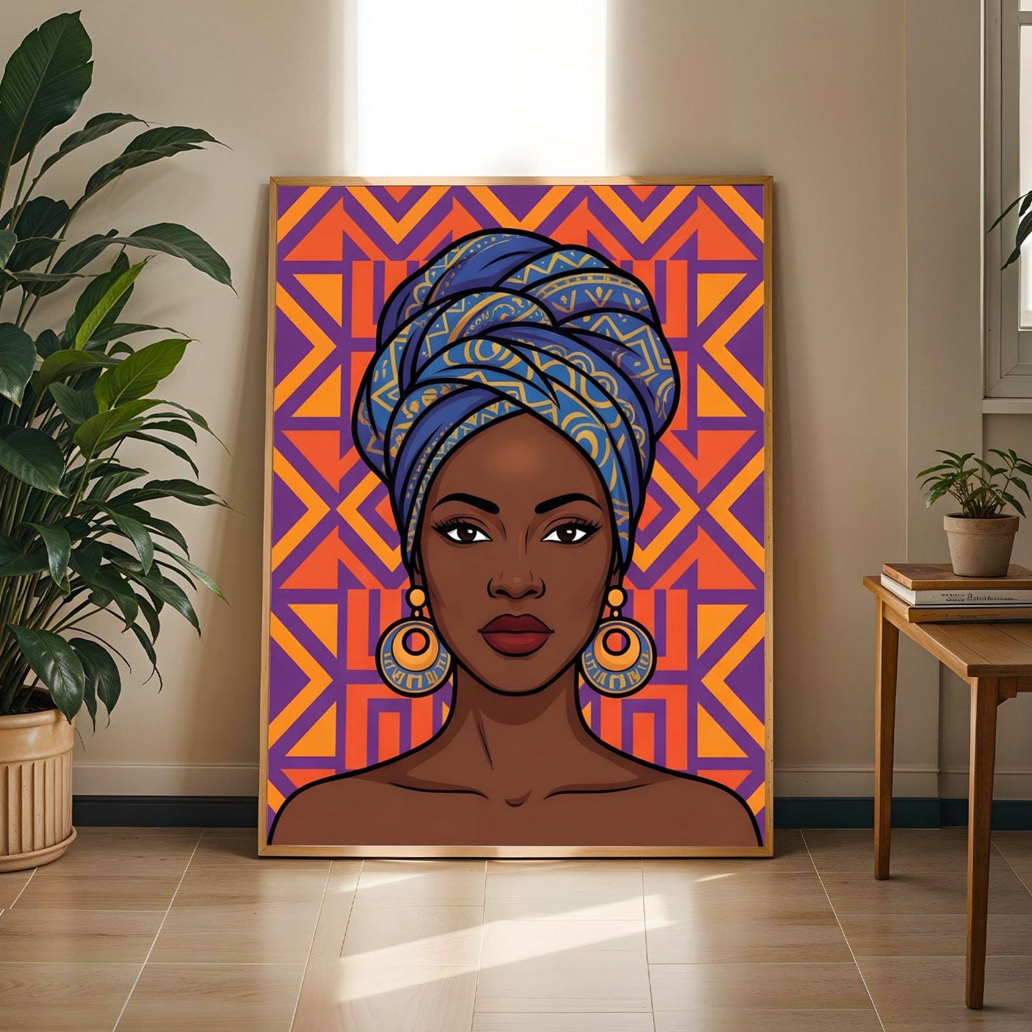 African Queen Wall Art Print III Soluna Soul