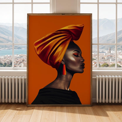 African Queen Wall Art Print VII Soluna Soul