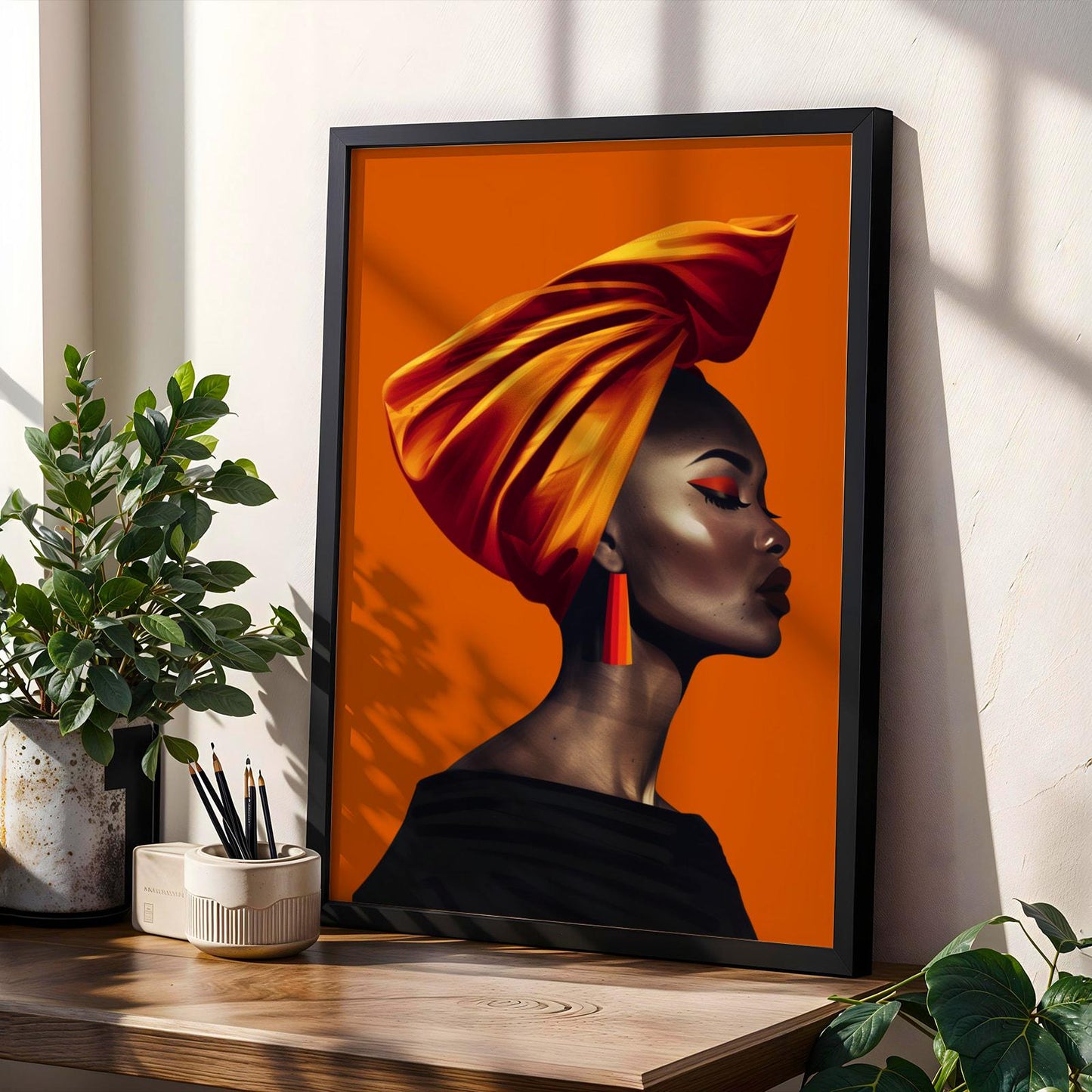 African Queen Wall Art Print VII Soluna Soul