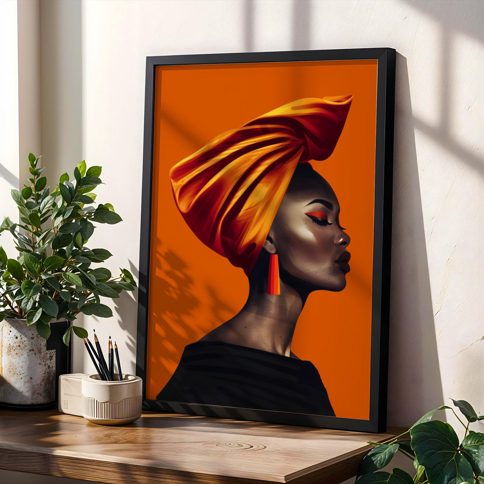 African Queen Wall Art Print VII Soluna Soul