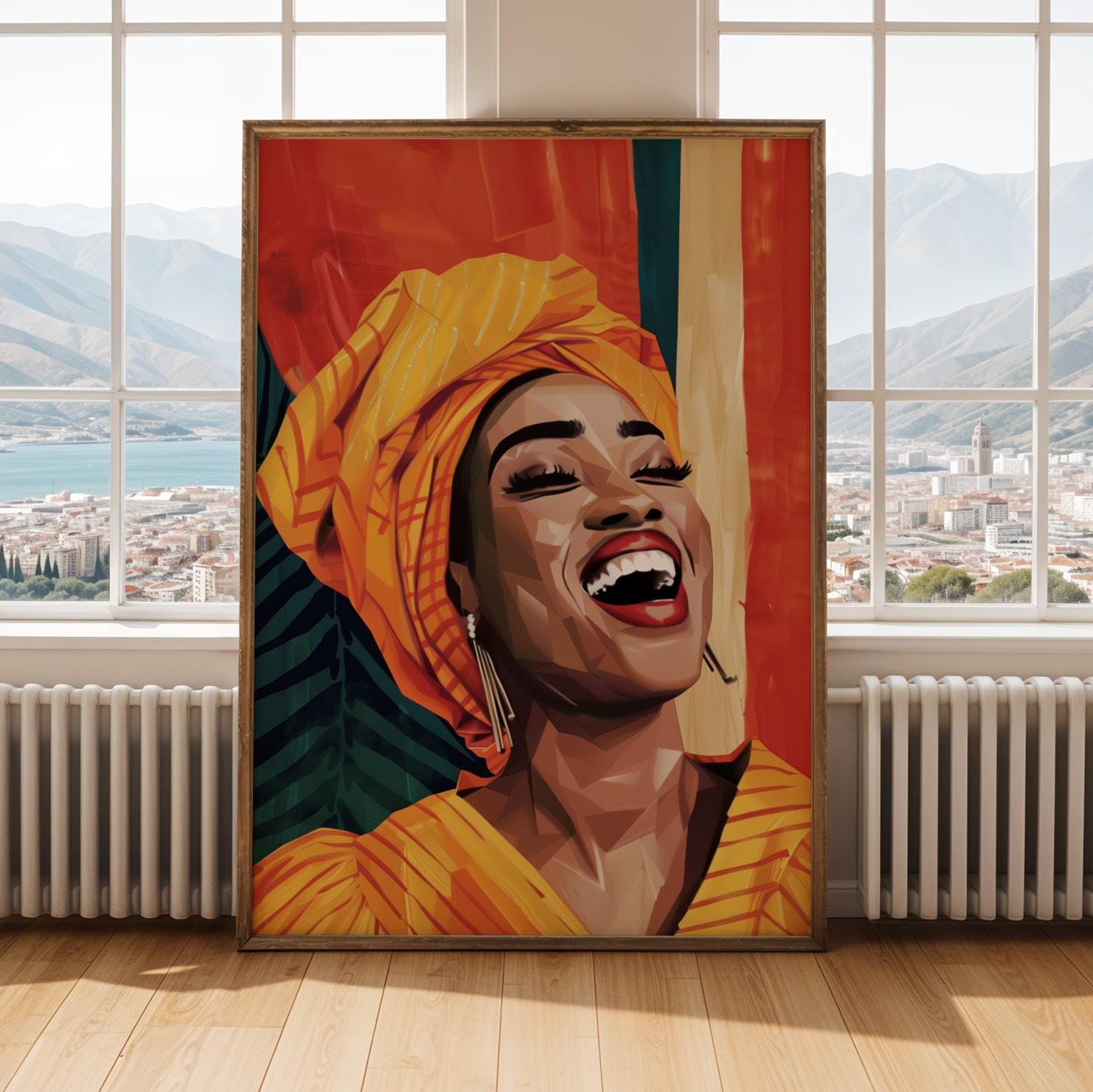 African Queen Wall Art Print X Soluna Soul