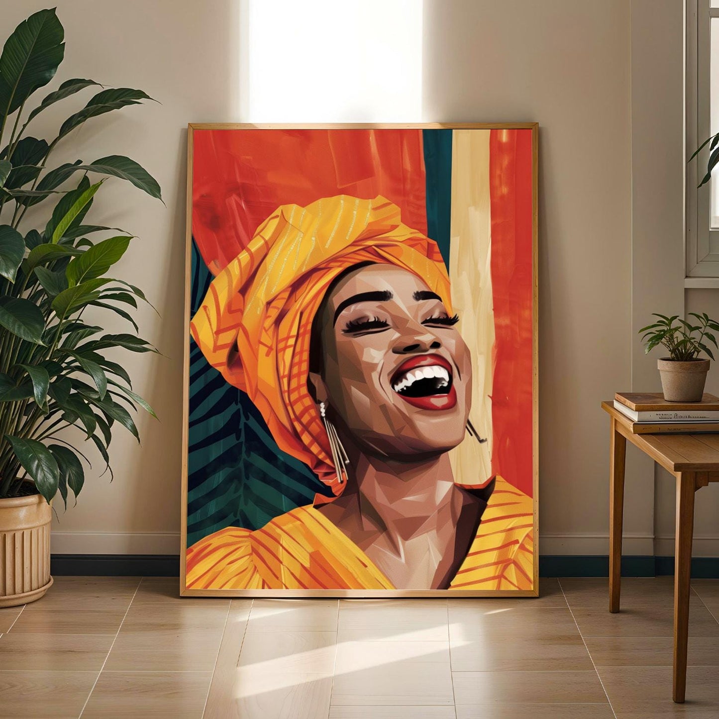 African Queen Wall Art Print X Soluna Soul