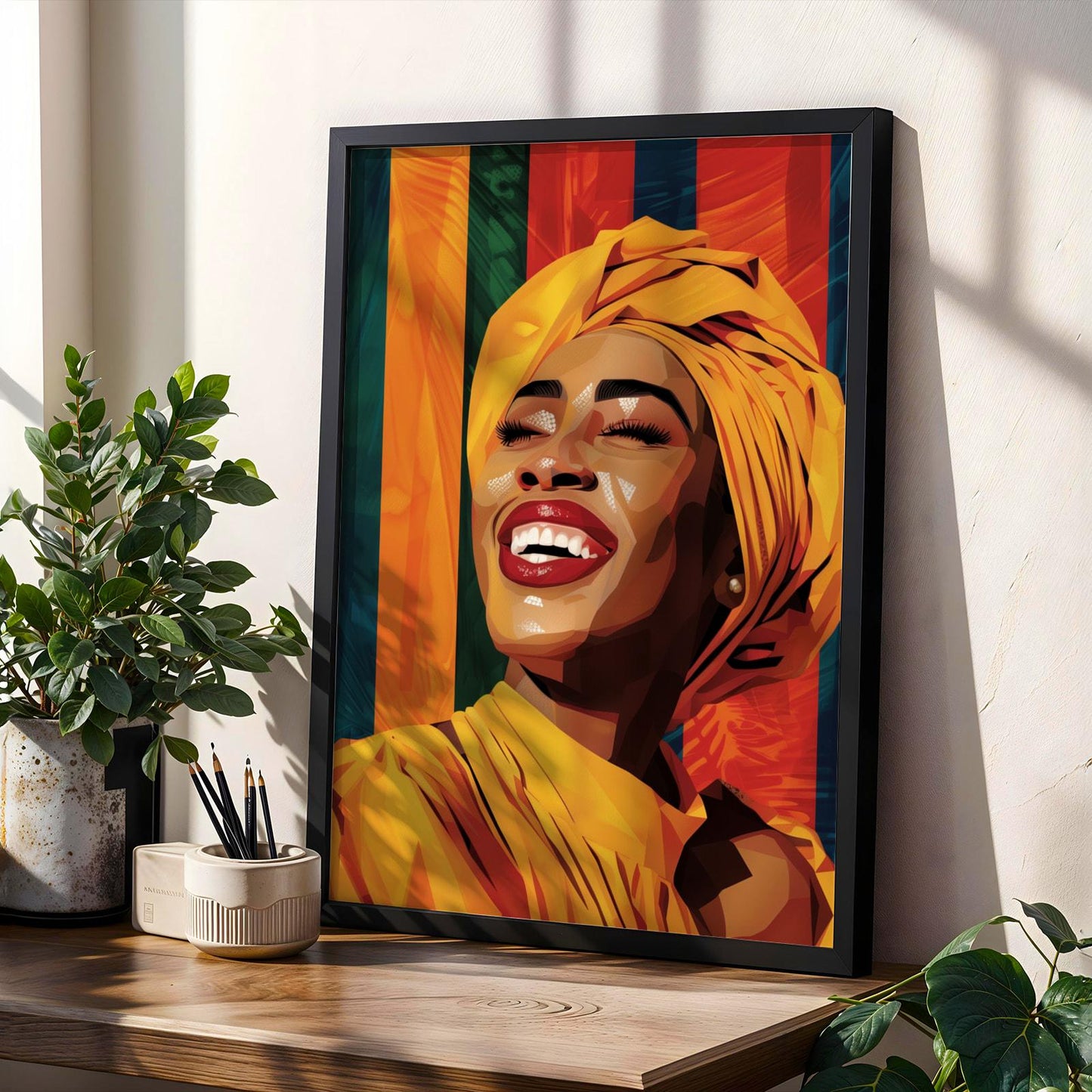 African Queen Wall Art Print IX Soluna Soul