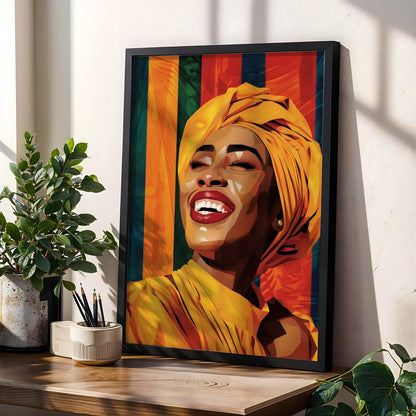 African Queen Wall Art Print IX Soluna Soul