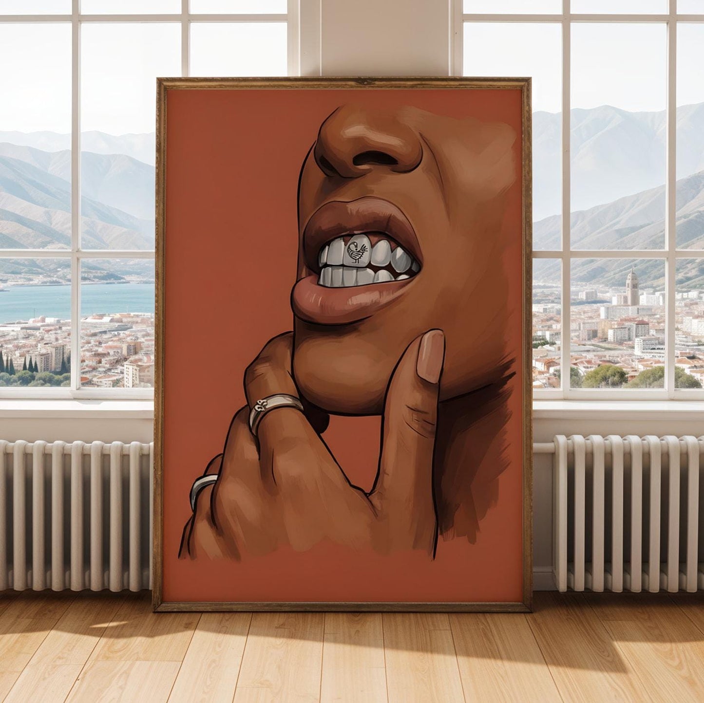 Adinkra Symbol Wall Art Print III Soluna Soul