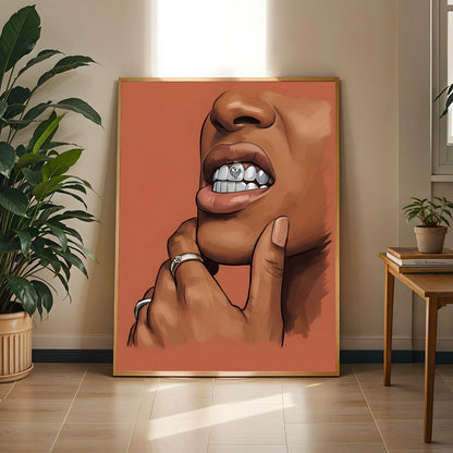 Adinkra Symbol Wall Art Print III Soluna Soul