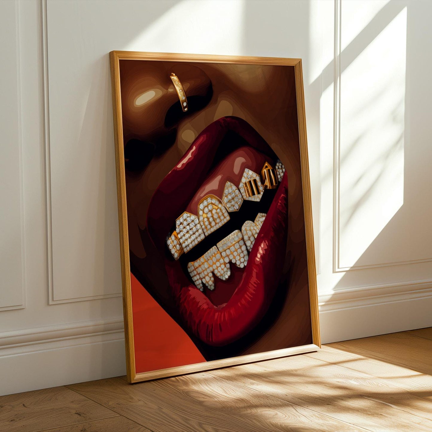 Luxury Grillz Wall Art Print Soluna Soul