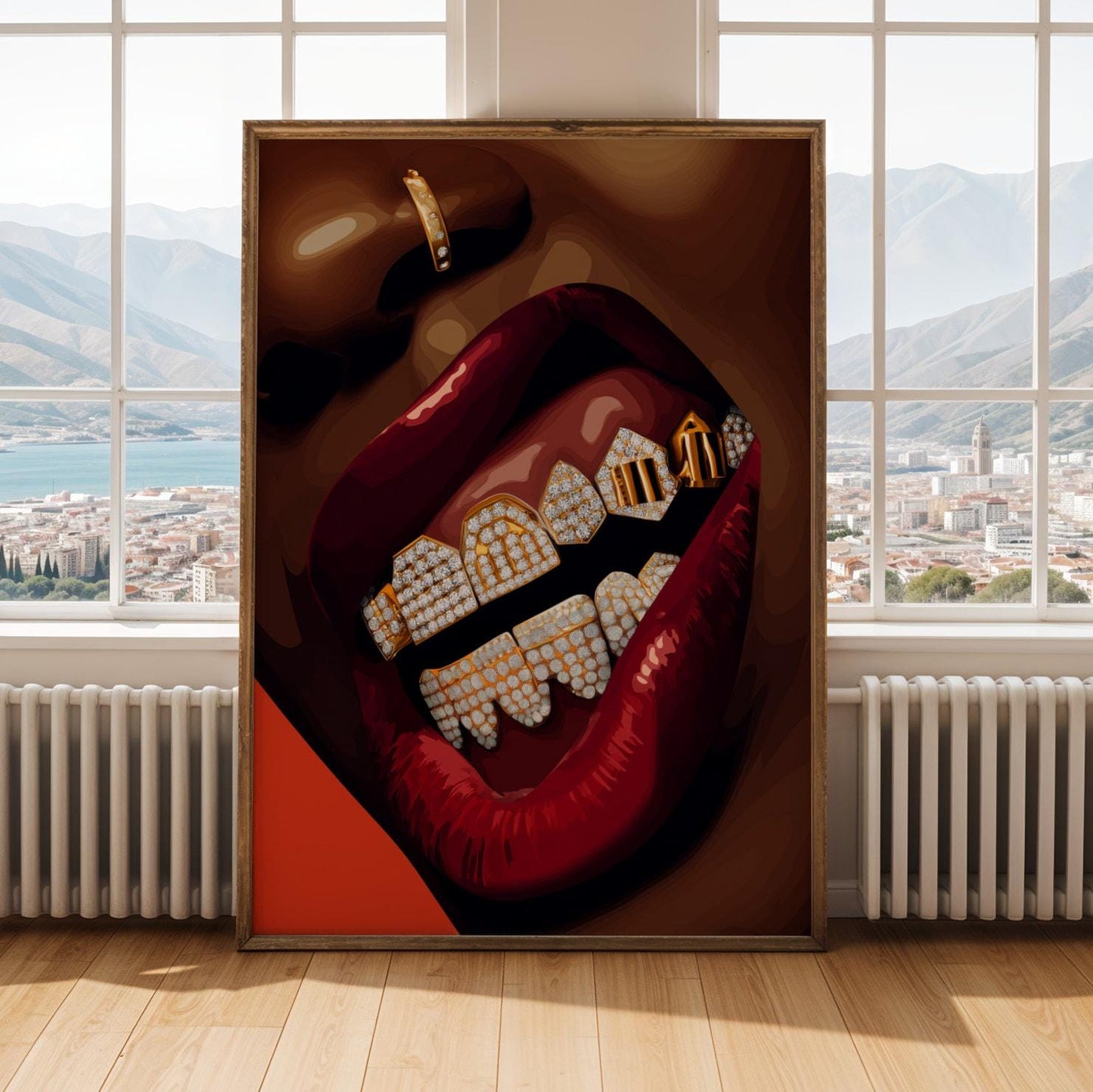 Luxury Grillz Wall Art Print Soluna Soul
