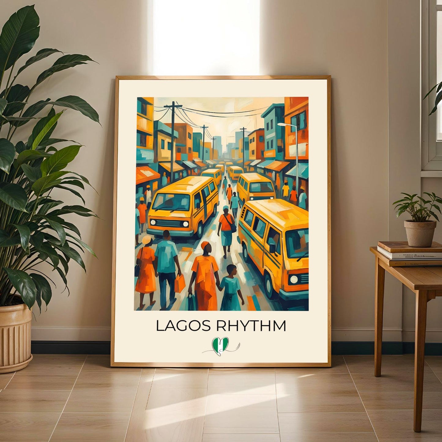 Lagos Rhythm Wall Art Print Soluna Soul