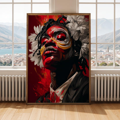 Abstract Expression  Wall Art Print Soluna Soul