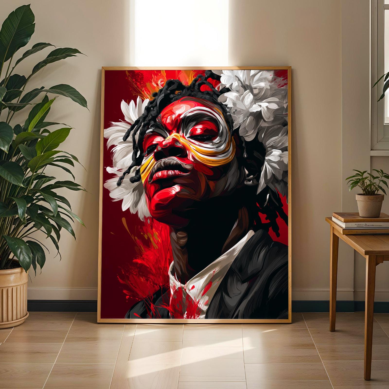 Abstract Expression  Wall Art Print Soluna Soul