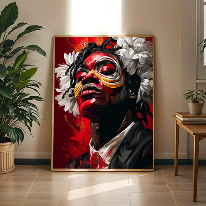 Abstract Expression  Wall Art Print Soluna Soul