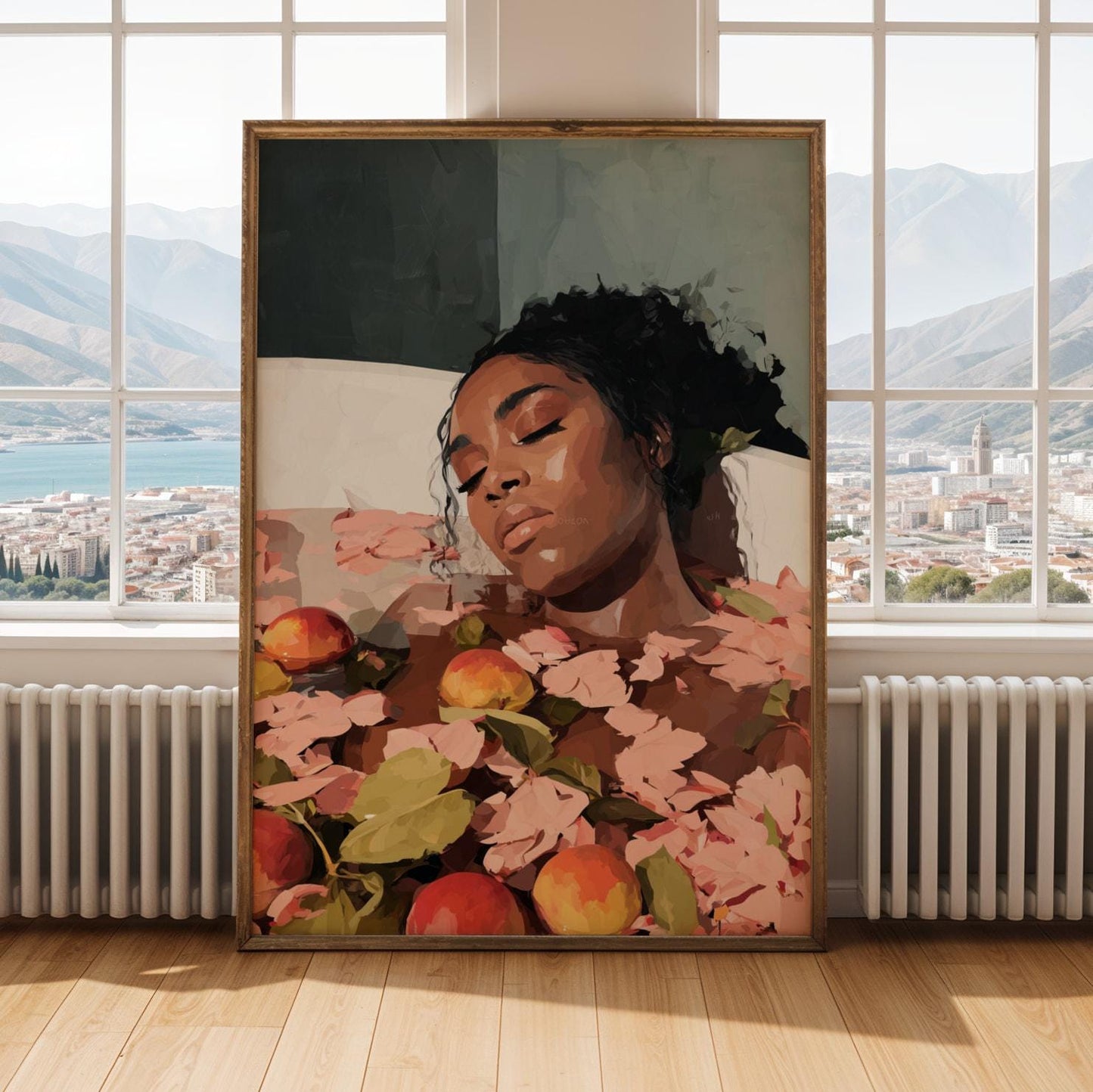 Melanin Goddess Self Care Wall Art Print VII Soluna Soul