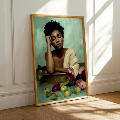 Melanin Goddess Self Care Wall Art Print VI Soluna Soul