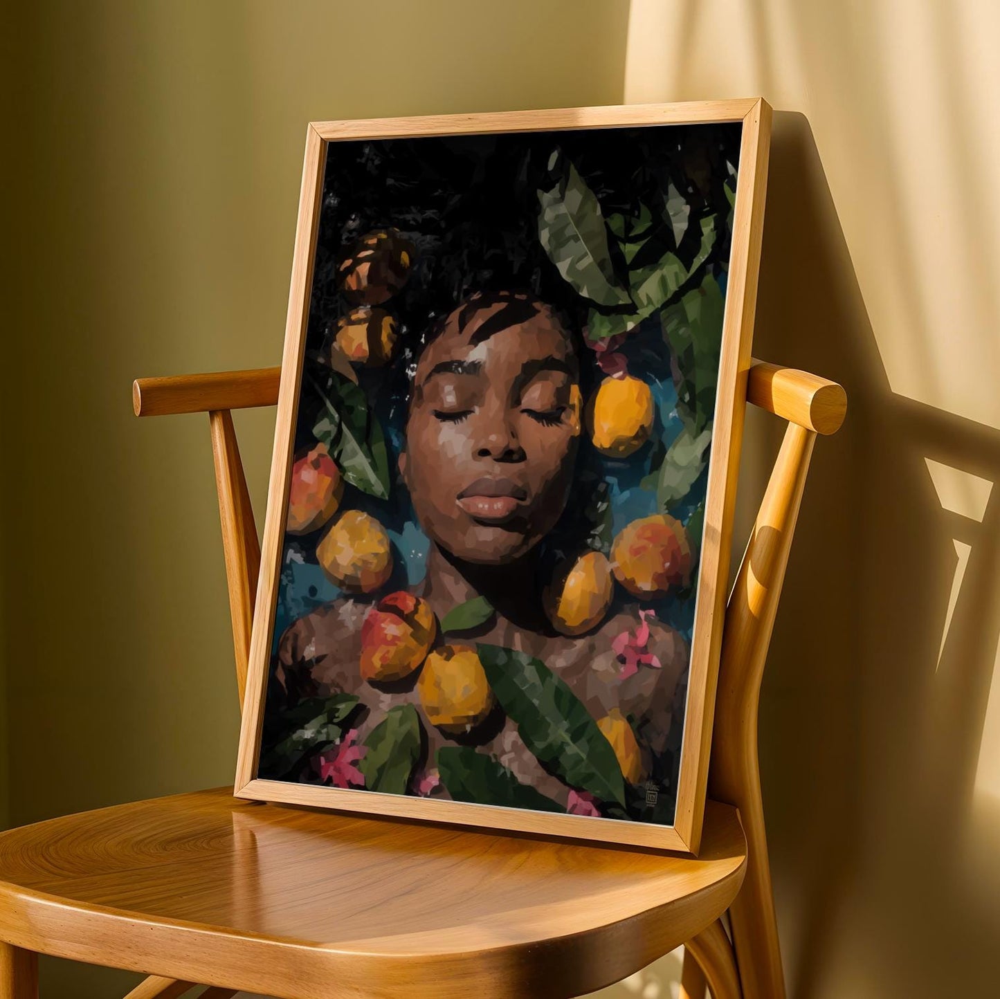 Melanin Goddess Self Care Wall Art Print III Soluna Soul