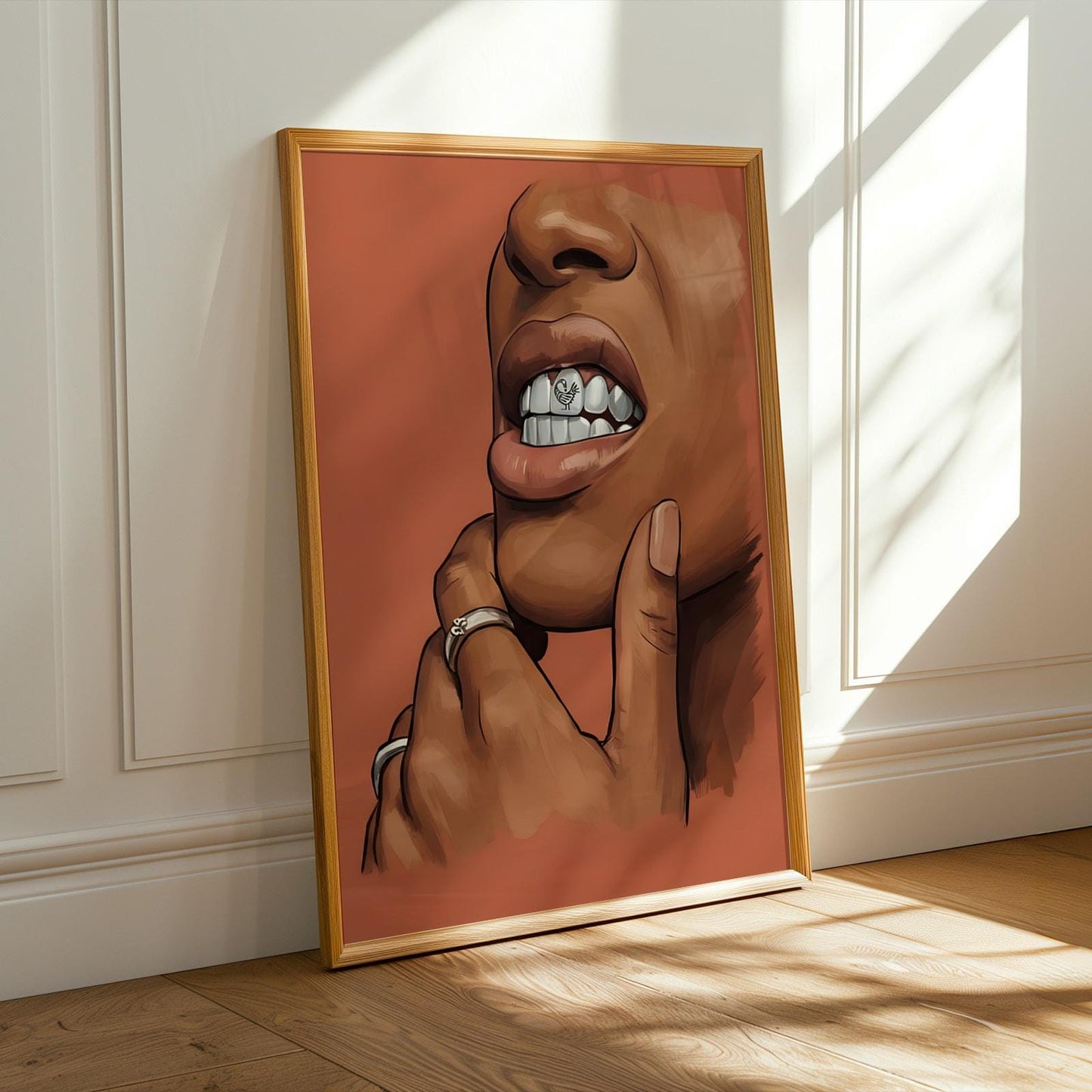 Adinkra Symbol Wall Art Print III Soluna Soul