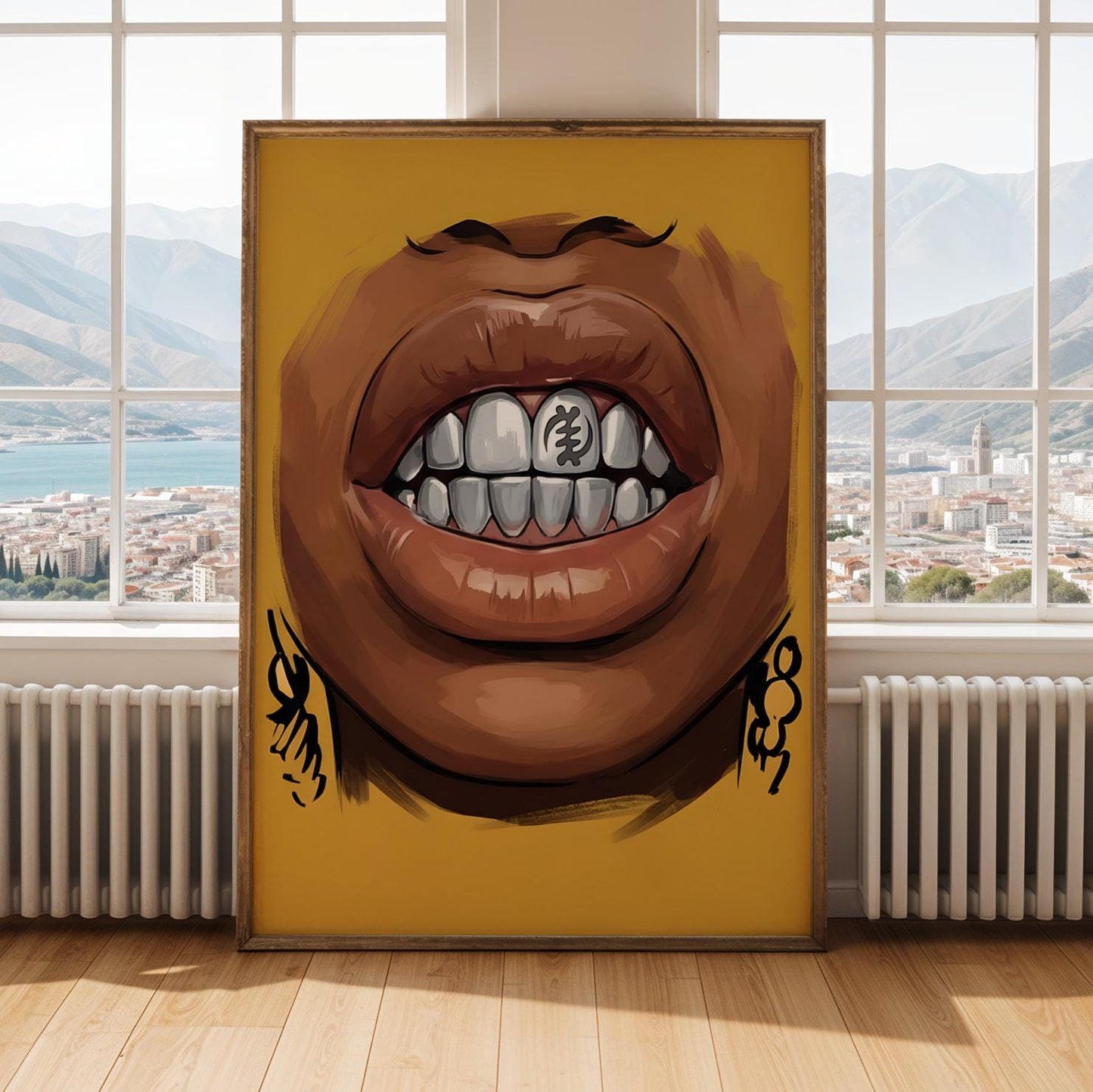 Adinkra Symbol Wall Art Print I Soluna Soul