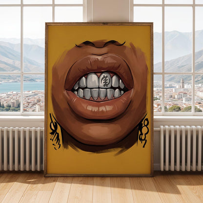 Adinkra Symbol Wall Art Print I Soluna Soul