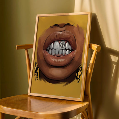 Adinkra Symbol Wall Art Print I Soluna Soul