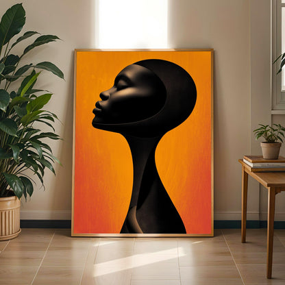 Black Ascension XIII Wall Art Print Soluna Soul