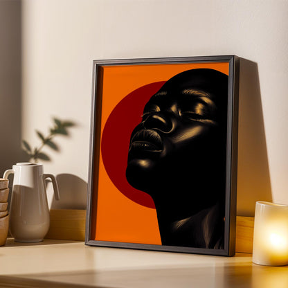 Black Ascension XI Wall Art Print Soluna Soul