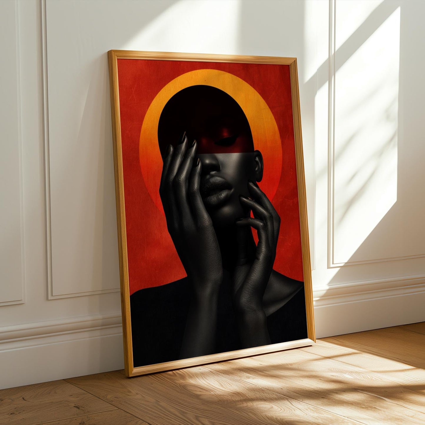 Black Ascension X Wall Art Print Soluna Soul