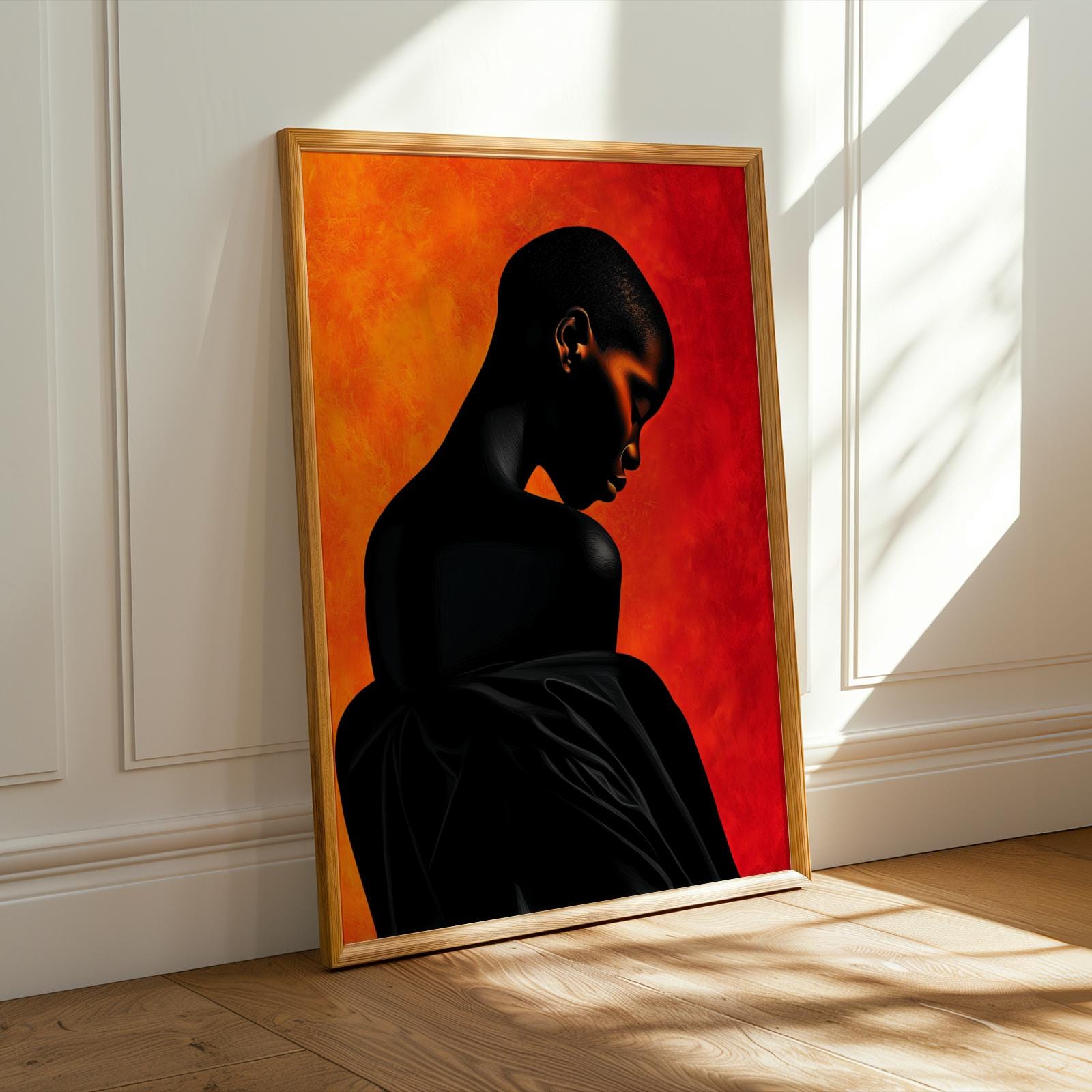 Black Ascension XIV Wall Art Print Soluna Soul
