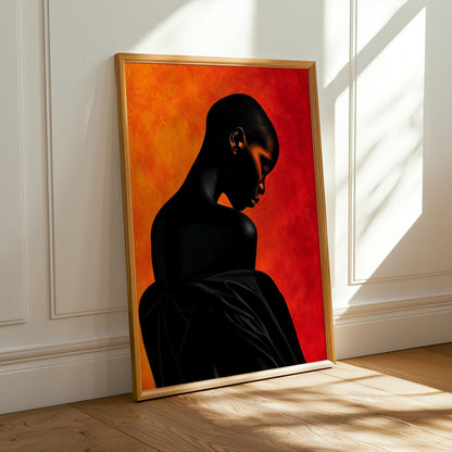 Black Ascension XIV Wall Art Print Soluna Soul