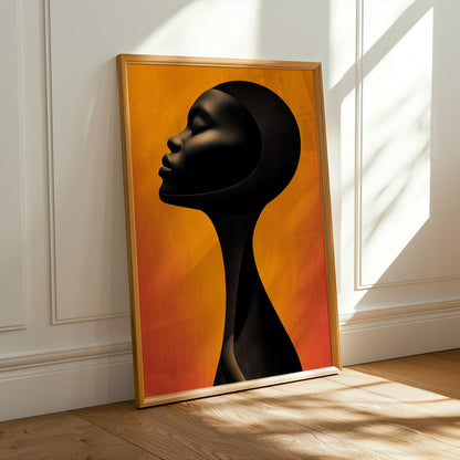 Black Ascension XIII Wall Art Print Soluna Soul