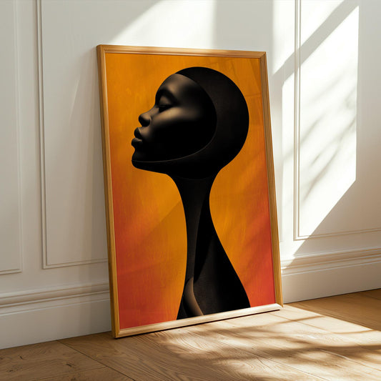 Black Ascension XIII Wall Art Print Soluna Soul