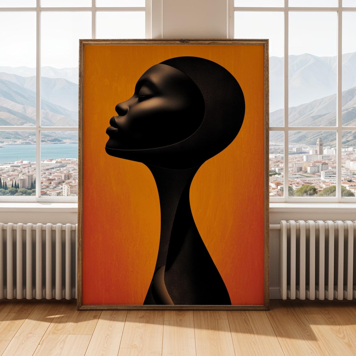 Black Ascension XIII Wall Art Print Soluna Soul