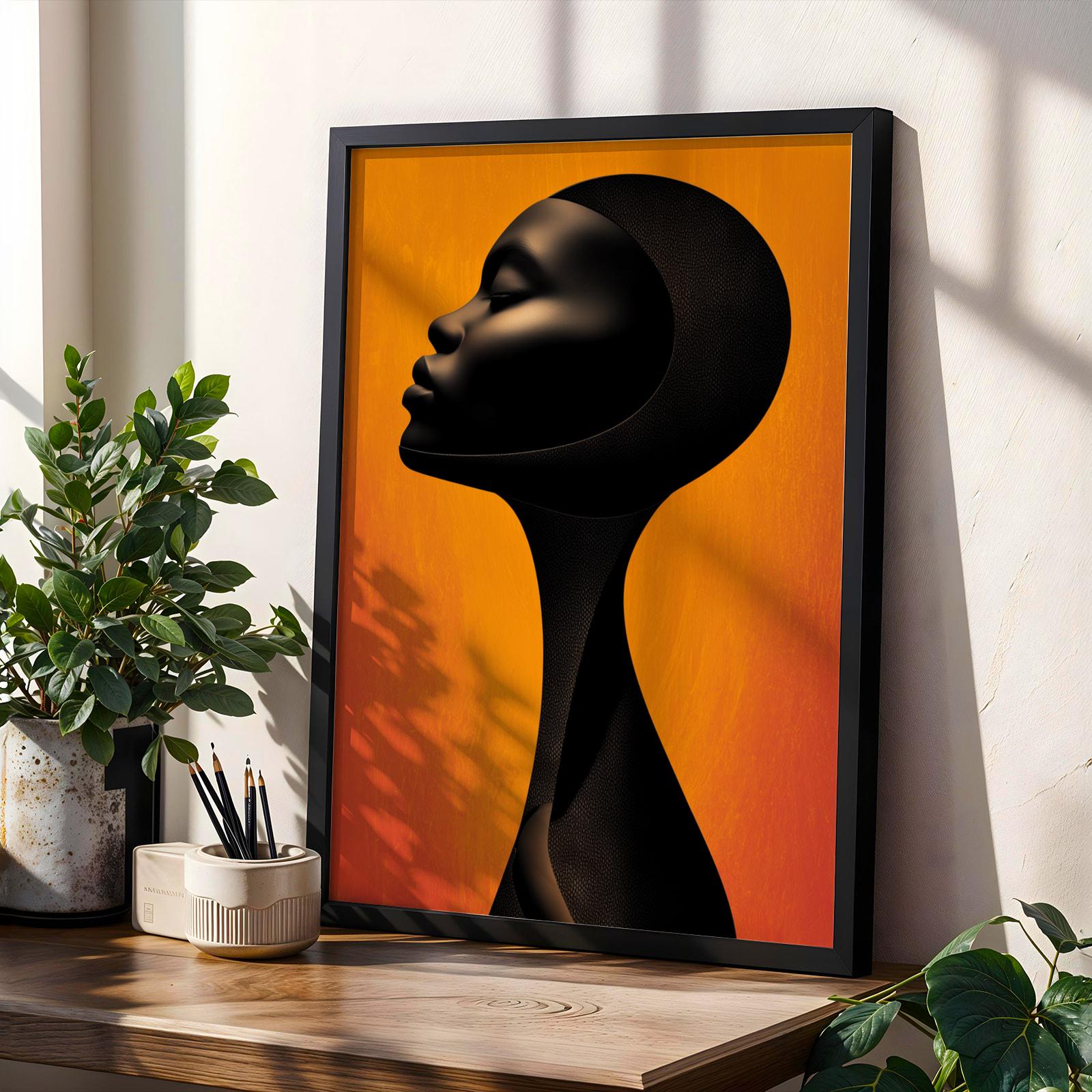 Black Ascension XIII Wall Art Print Soluna Soul