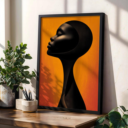 Black Ascension XIII Wall Art Print Soluna Soul