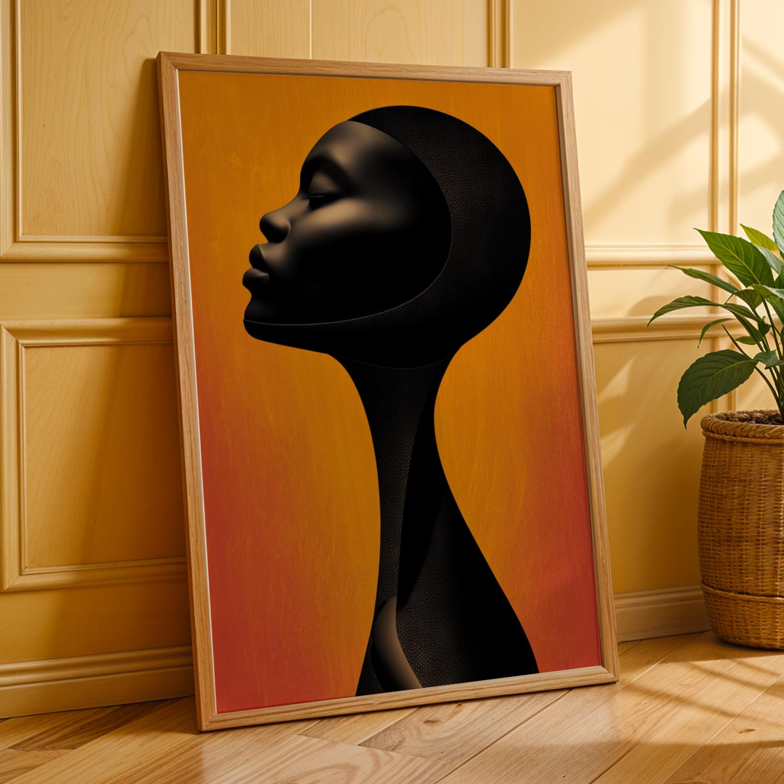 Black Ascension XIII Wall Art Print Soluna Soul