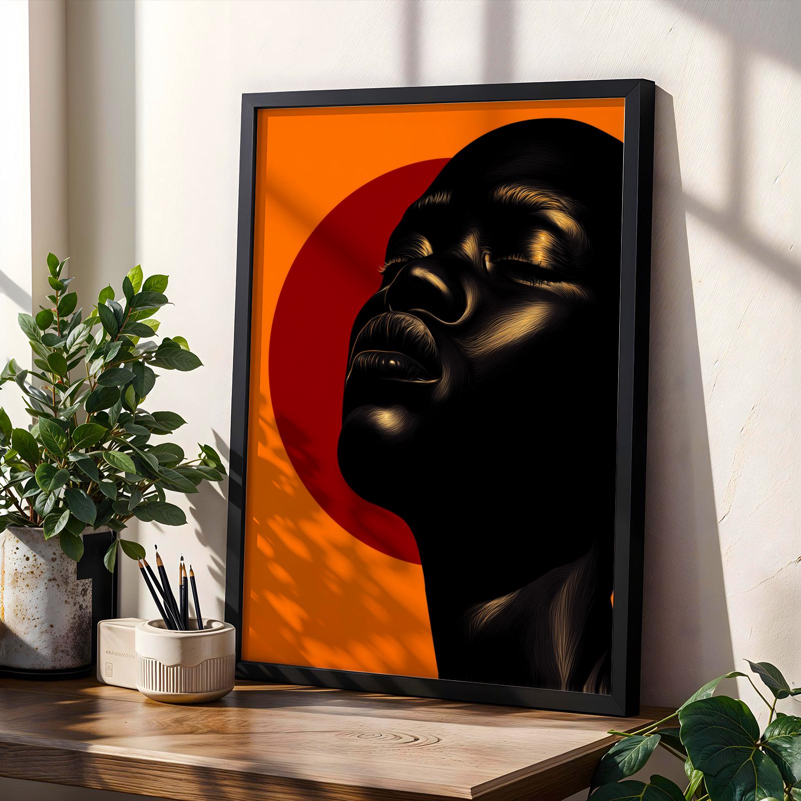 Black Ascension XI Wall Art Print Soluna Soul