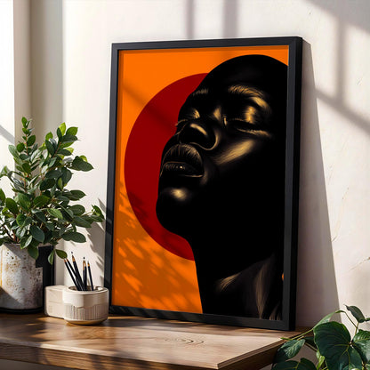 Black Ascension XI Wall Art Print Soluna Soul