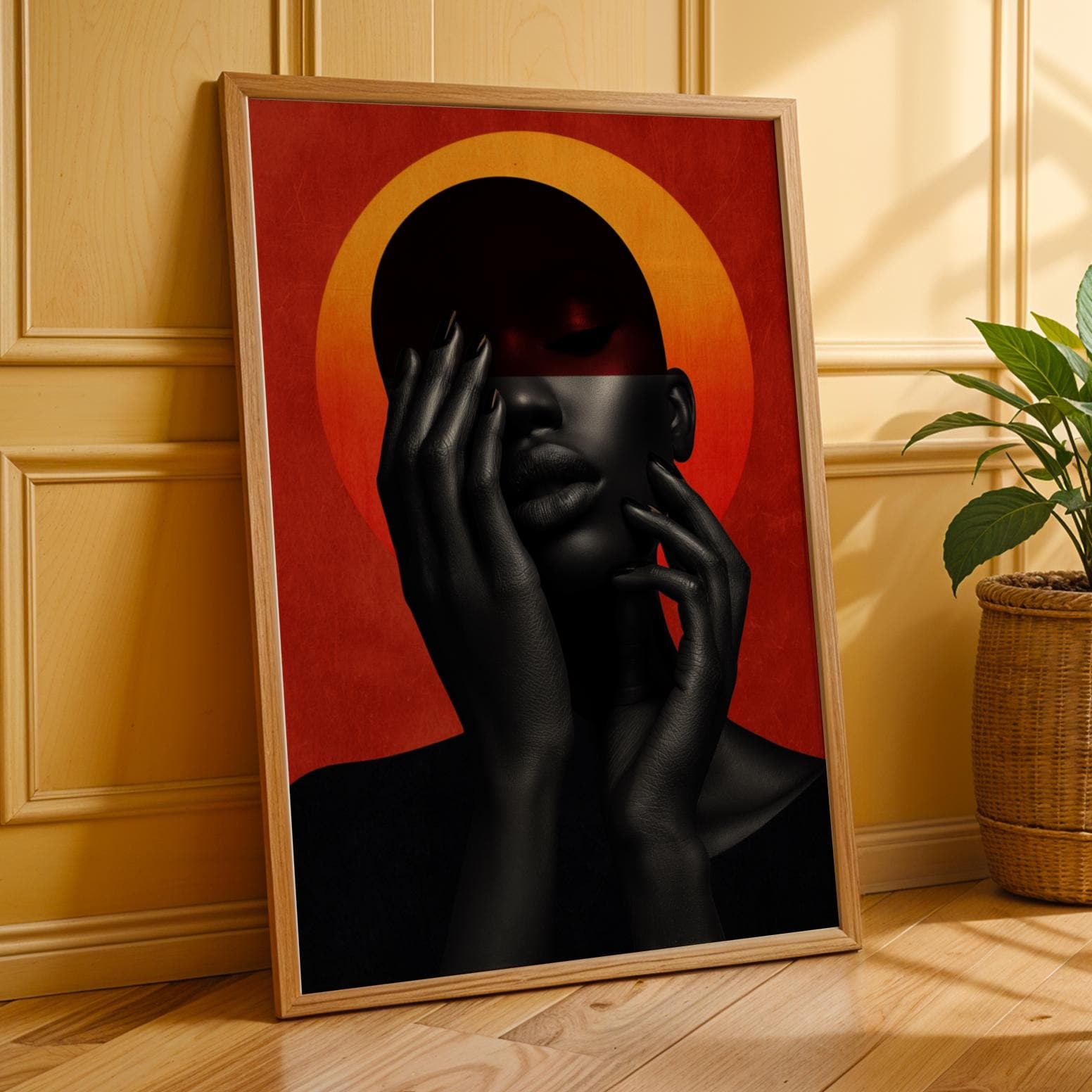 Black Ascension X Wall Art Print Soluna Soul