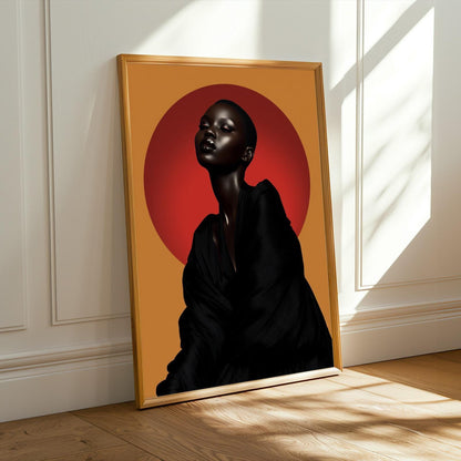 Black Ascension V Wall Art Print 5 Soluna Soul