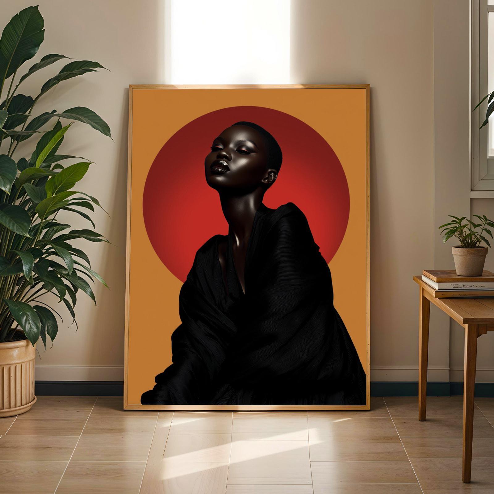 Black Ascension V Wall Art Print 5 Soluna Soul