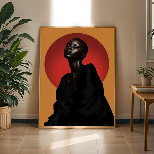 Black Ascension V Wall Art Print 5 Soluna Soul