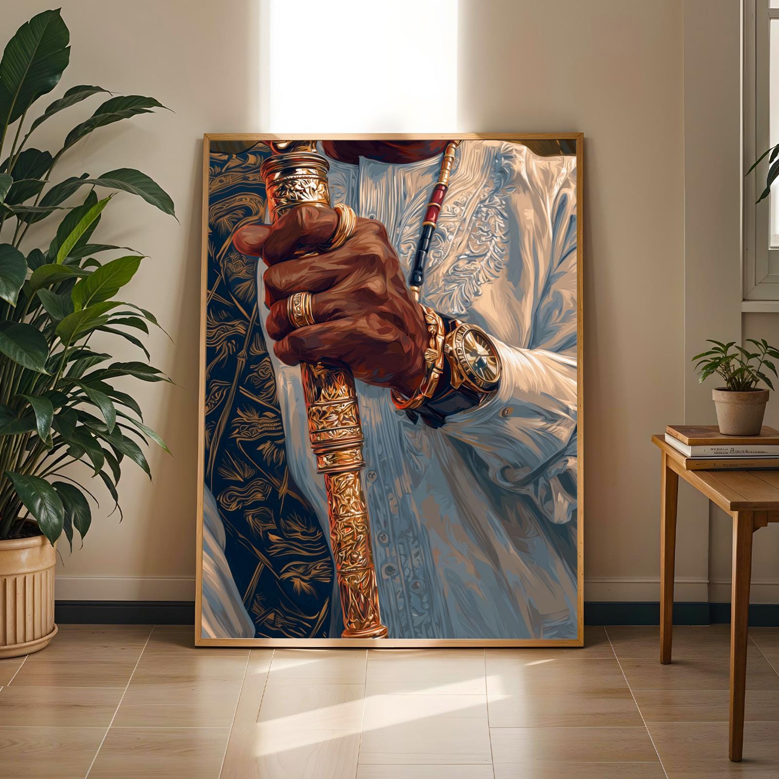 African  Wall Art Print 11 Soluna Soul