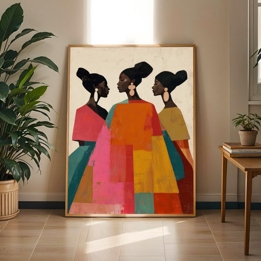 Modern Figures  Wall Art Prints 127 Soluna Soul