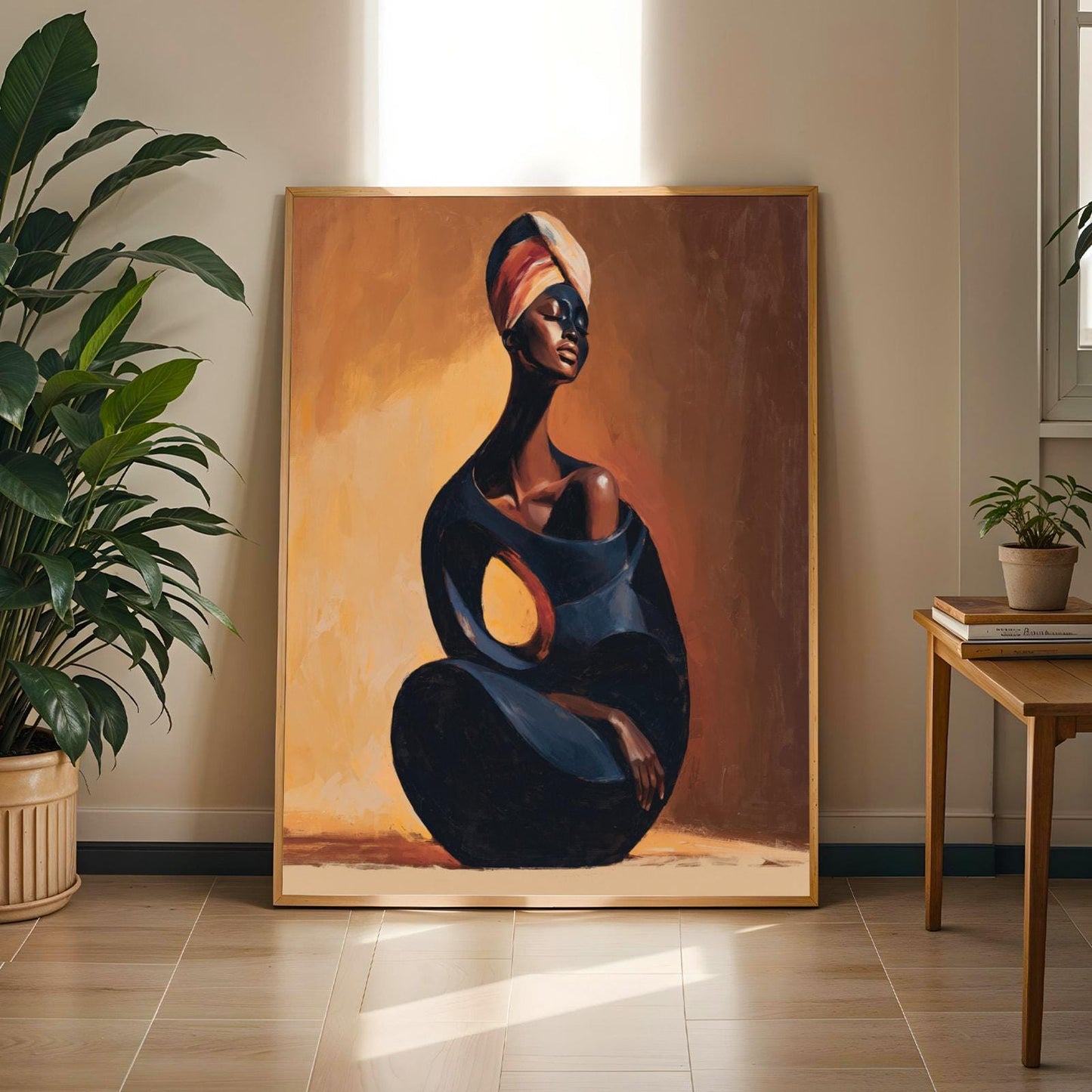 Abstract Woman Wall Art Print 167 Soluna Soul