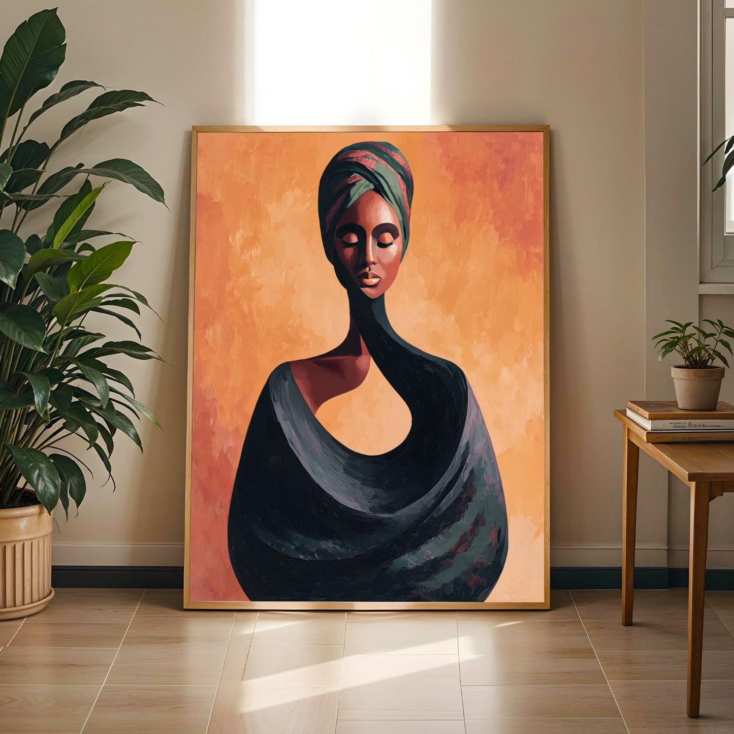 Abstract Woman Wall Art Print 168 Soluna Soul