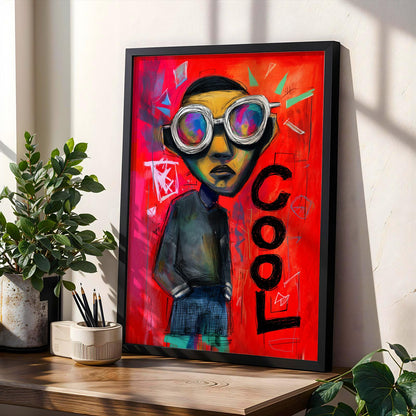 Abstract Cool Poster Wall Art Print 143 Soluna Soul