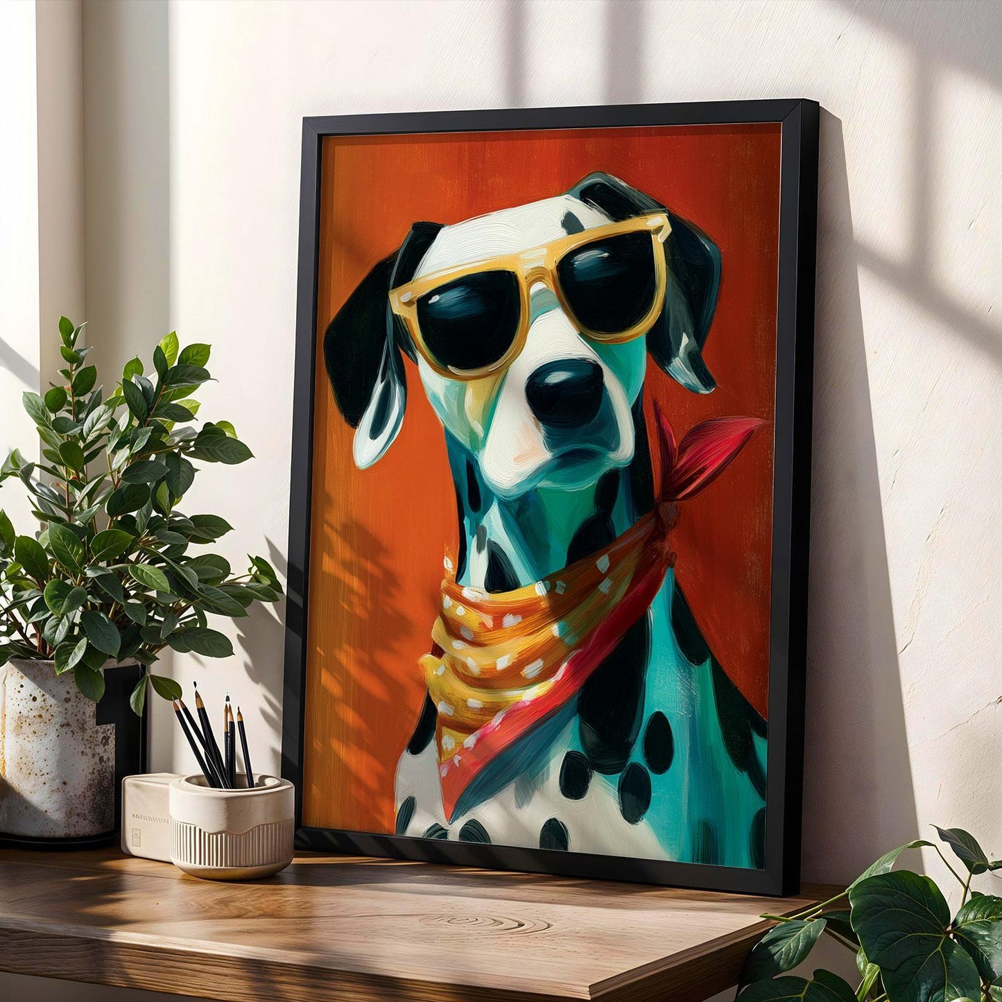 Cool Dalmatian Wall Art Print 152 Soluna Soul
