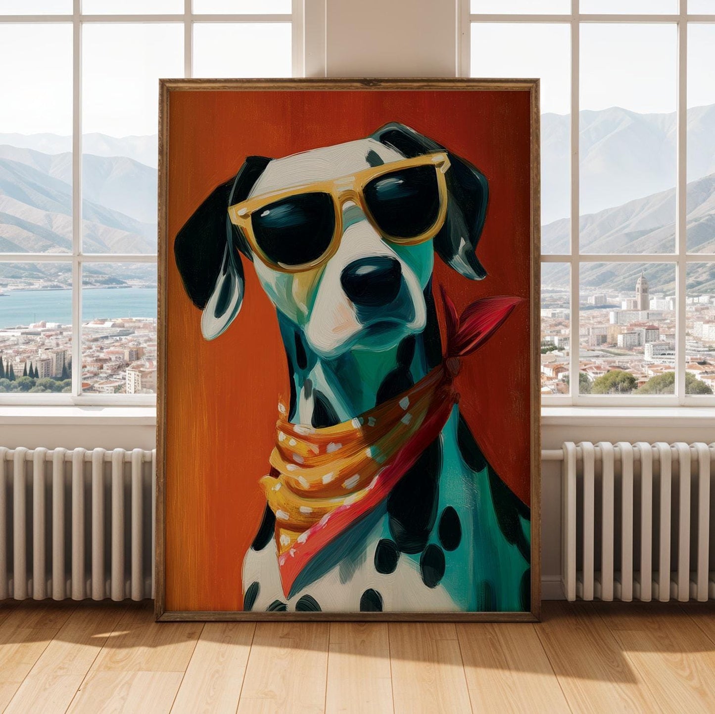 Cool Dalmatian Wall Art Print 152 Soluna Soul