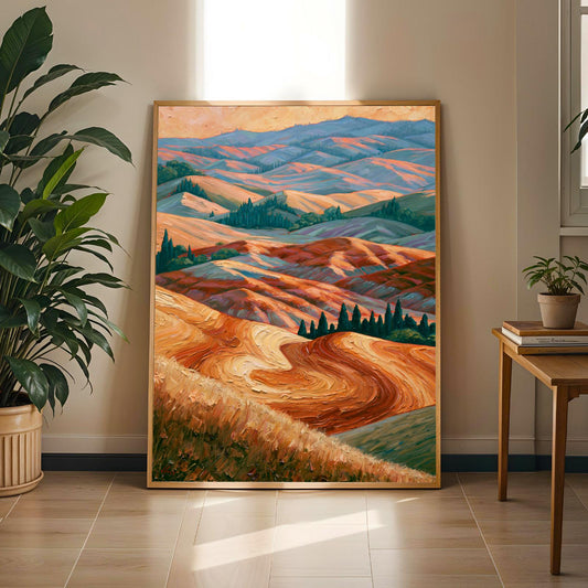 Mountain Landscape Wall Art Print 187 Soluna Soul
